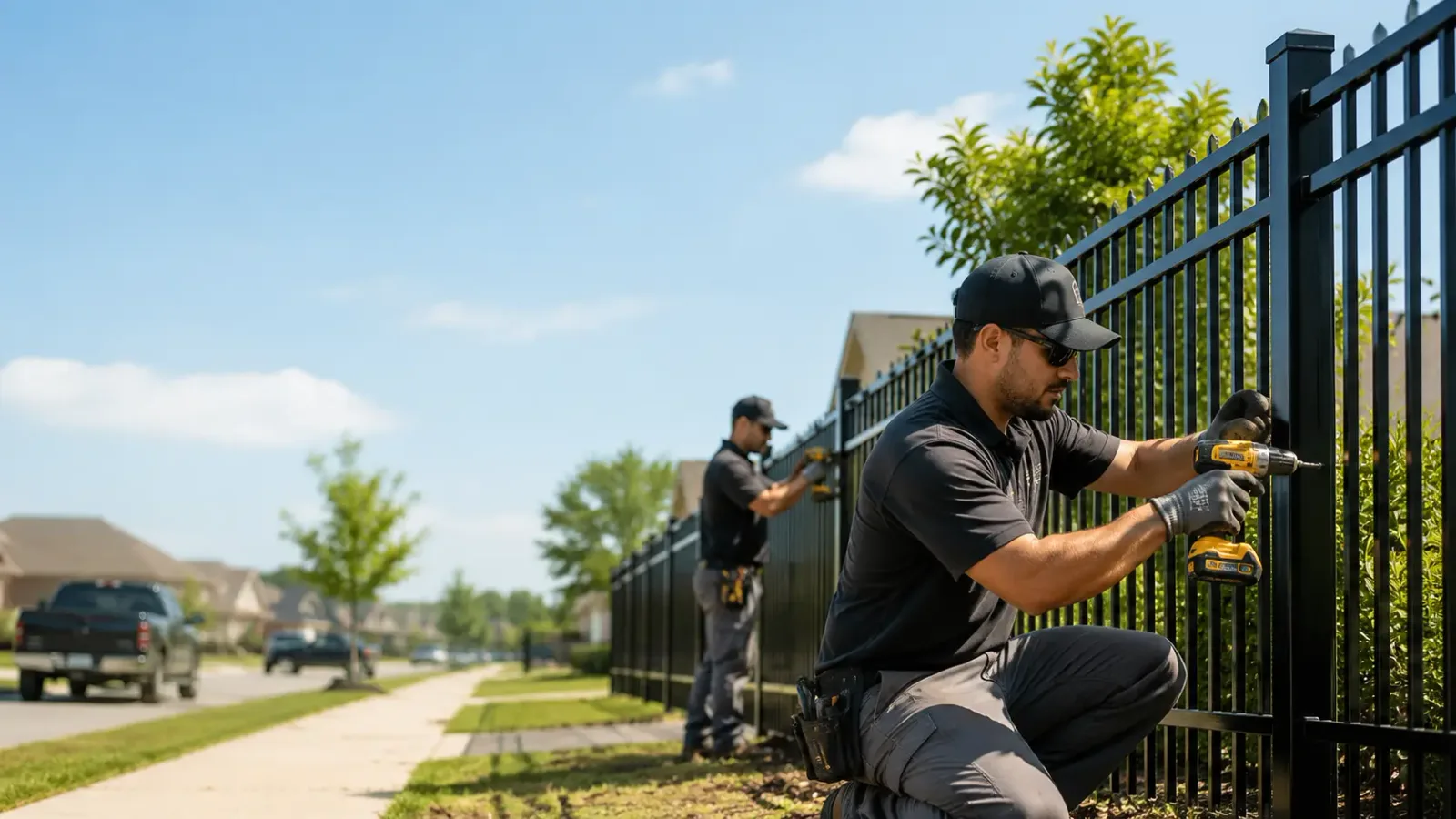 Metal Fence Installation in Kelley, IA